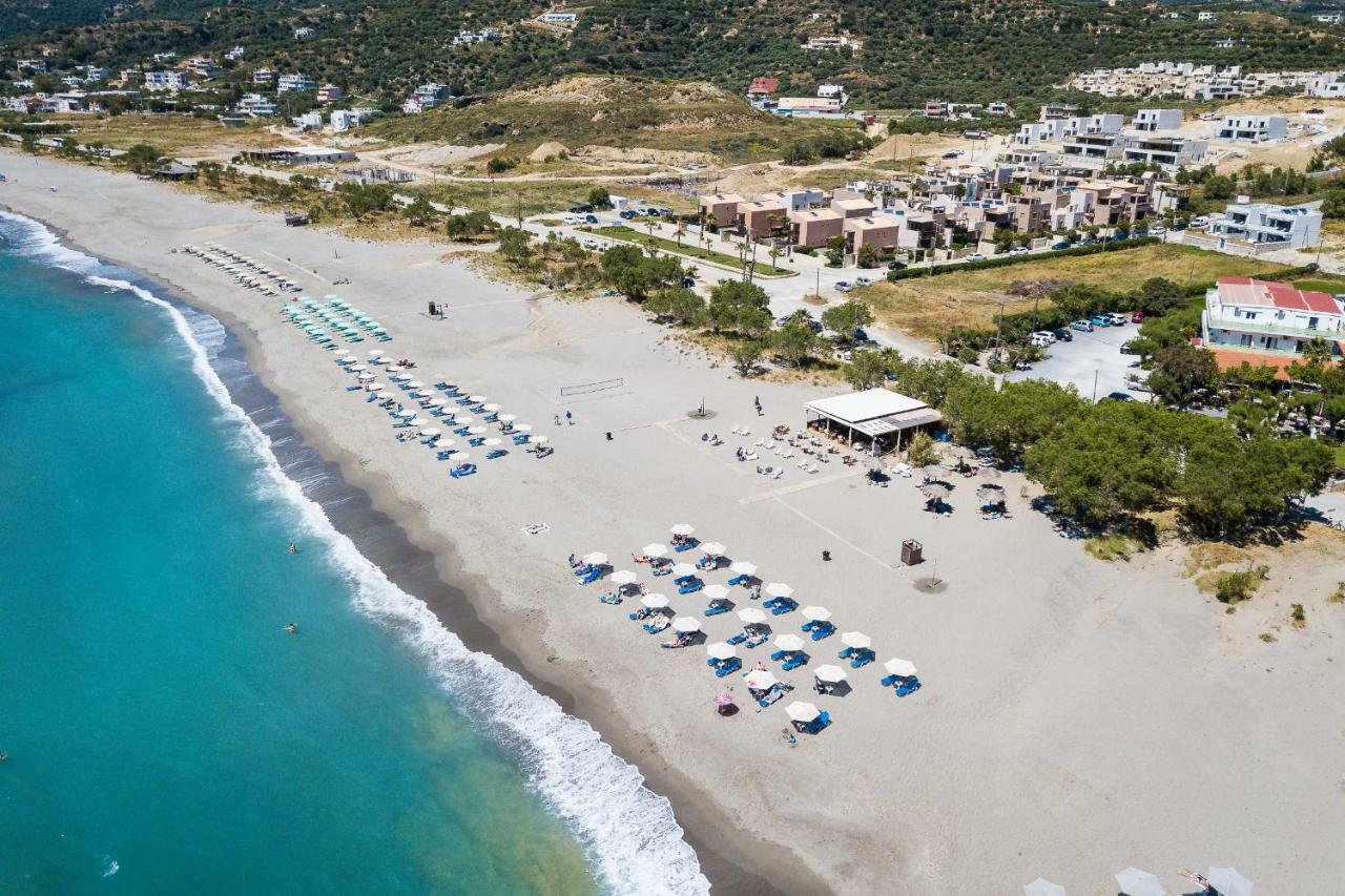 Naiades Apartment- Minthi/ 1 Bedroom, Beachfront Plakias Exterior photo